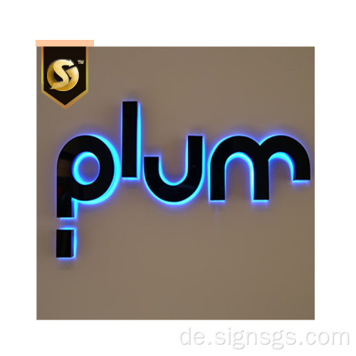 Urlaub Bunte Dekoration Indoor 3D Buchstaben LED-Licht